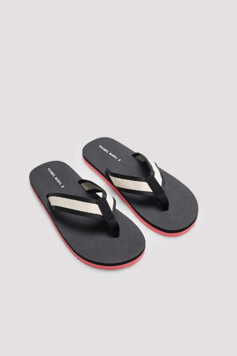 Ciabatta infradito uomo Ysabel Mora suola alta 90522