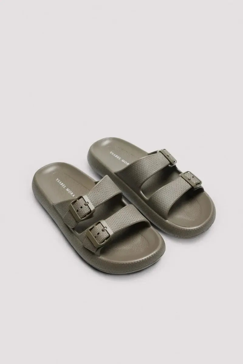 Ciabatta uomo Ysabel Mora suola alta 90525