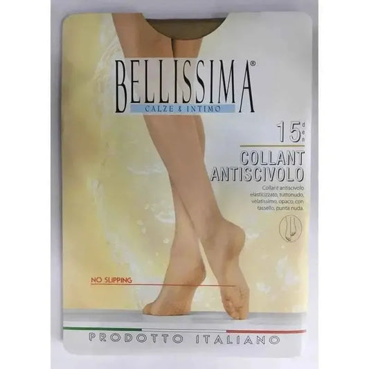Collant donna velato modello antiscivolo Bellissima 15 denari