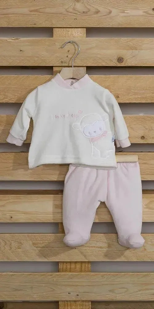 Completino Neonata ciniglia Gary S7027