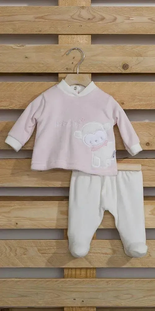 Completino Neonata ciniglia Gary S7027