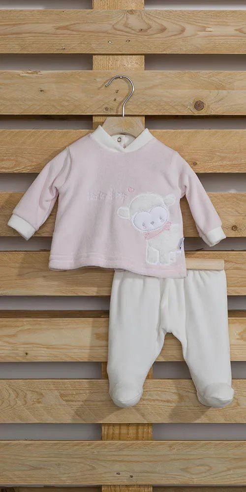 Completino Neonata ciniglia Gary S7027