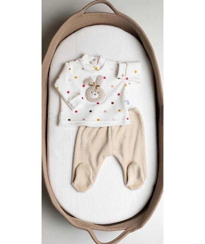 Completino clinico Neonata ciniglia Gary 7003