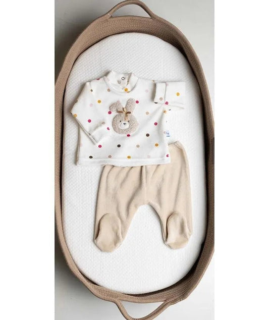 Completino clinico Neonata ciniglia Gary 7003