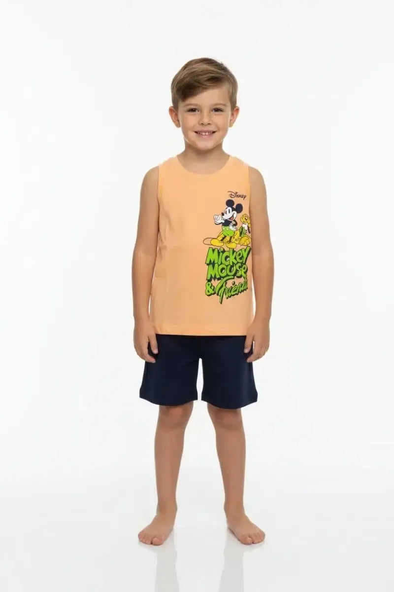 Completo canotta cotone Mickey and Friends bambino DY72M7752