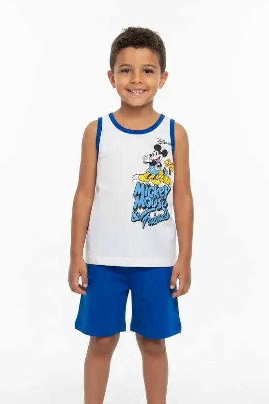 Completo canotta cotone Mickey and Friends bambino DY72M7752