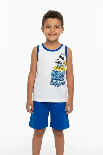 Completo canotta cotone Mickey and Friends bambino DY72M7752