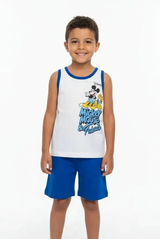 Completo canotta cotone Mickey and Friends bambino DY72M7752