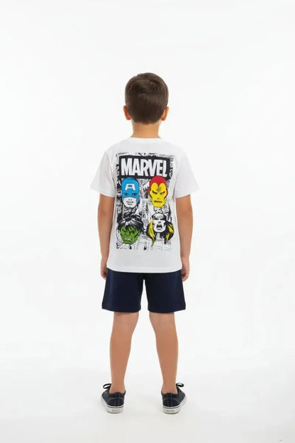 Completo corto cotone Avengers bambino MV72M7776