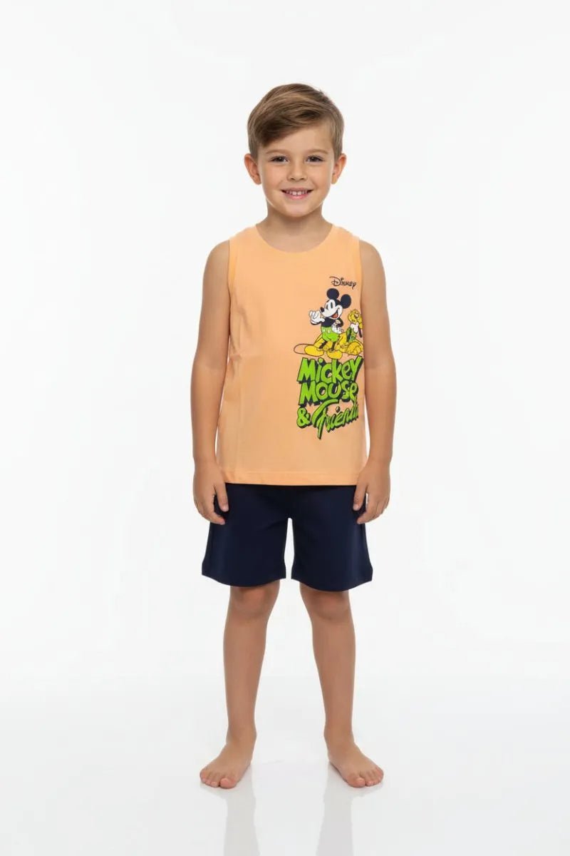 Completo corto cotone Mickey and Friends bambino DY72M7752