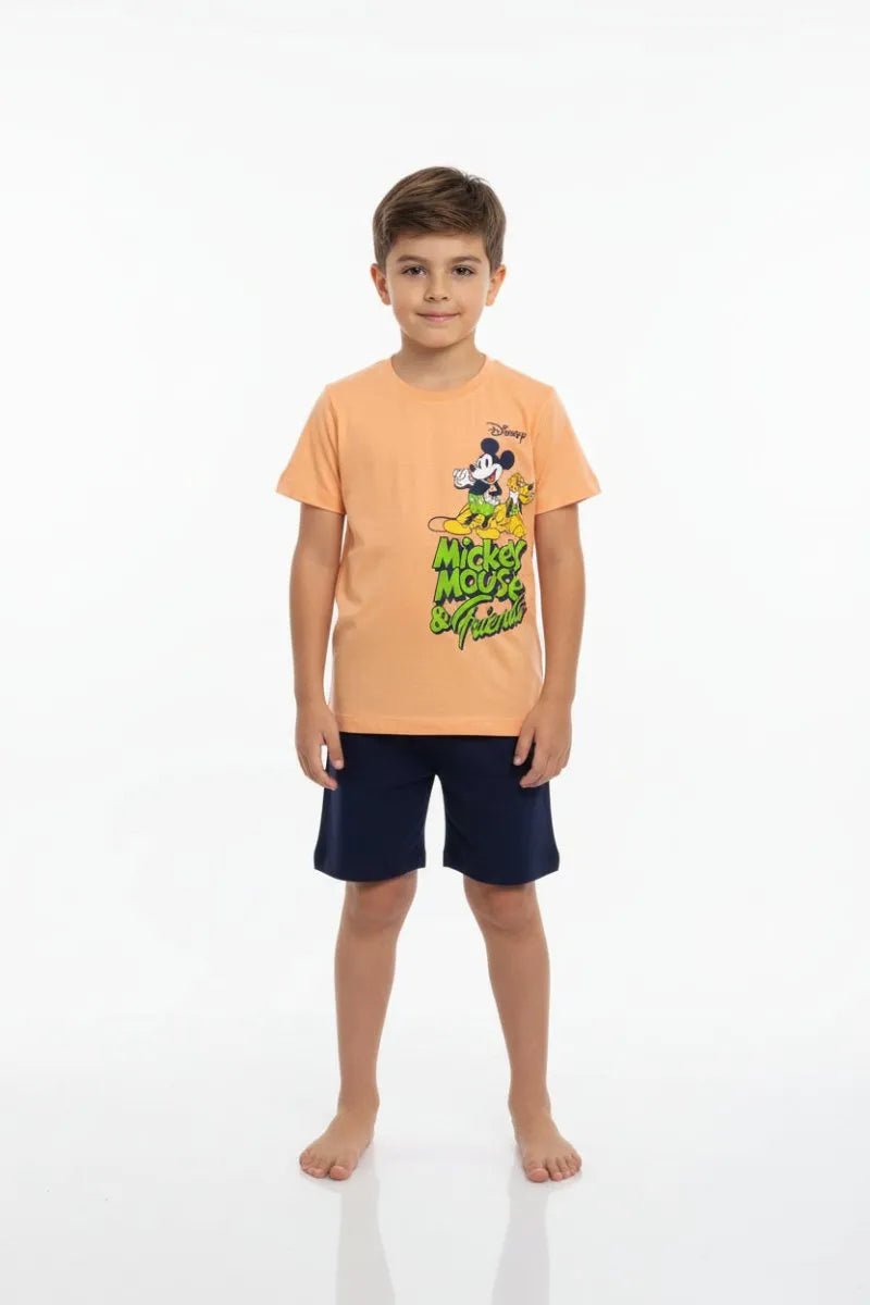 Completo corto cotone Mickey and Friends bambino DY72M7782