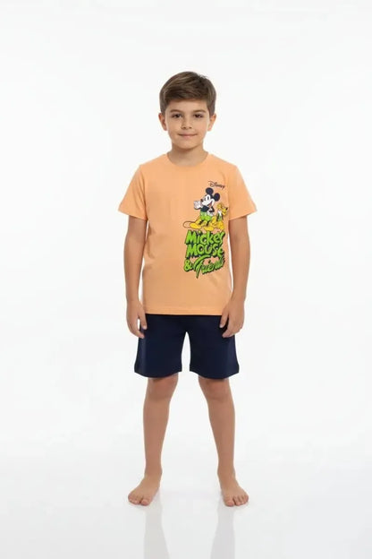 Completo corto cotone Mickey and Friends bambino DY72M7782