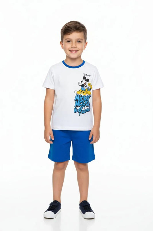 Completo corto cotone Mickey and Friends bambino DY72M7782