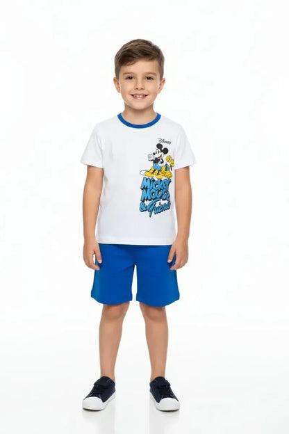 Completo corto cotone Mickey and Friends bambino DY72M7782