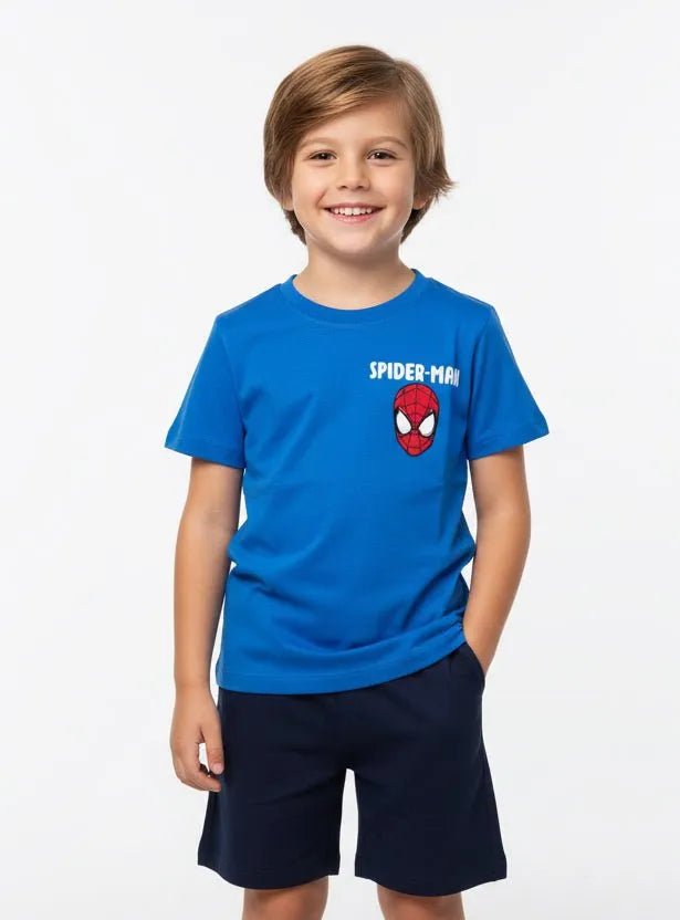 Completo corto cotone Spiderman bambino MV72A9730