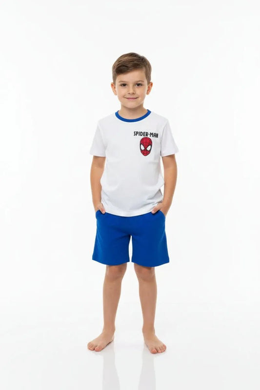 Completo corto cotone Spiderman bambino MV72A9730
