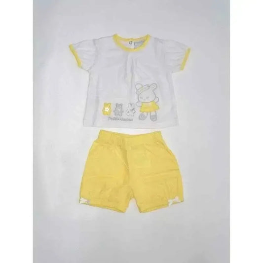 Completo corto neonata bambina Pastello CCT11M