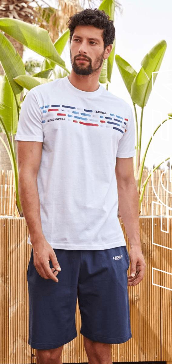 Completo corto uomo Legea puro cotone 48475