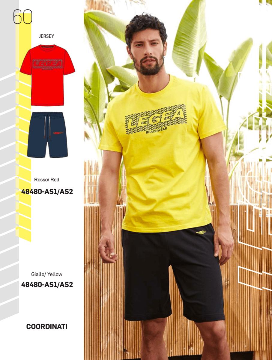 Completo corto uomo Legea puro cotone 48480