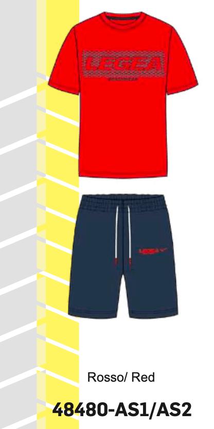 Completo corto uomo Legea puro cotone 48480