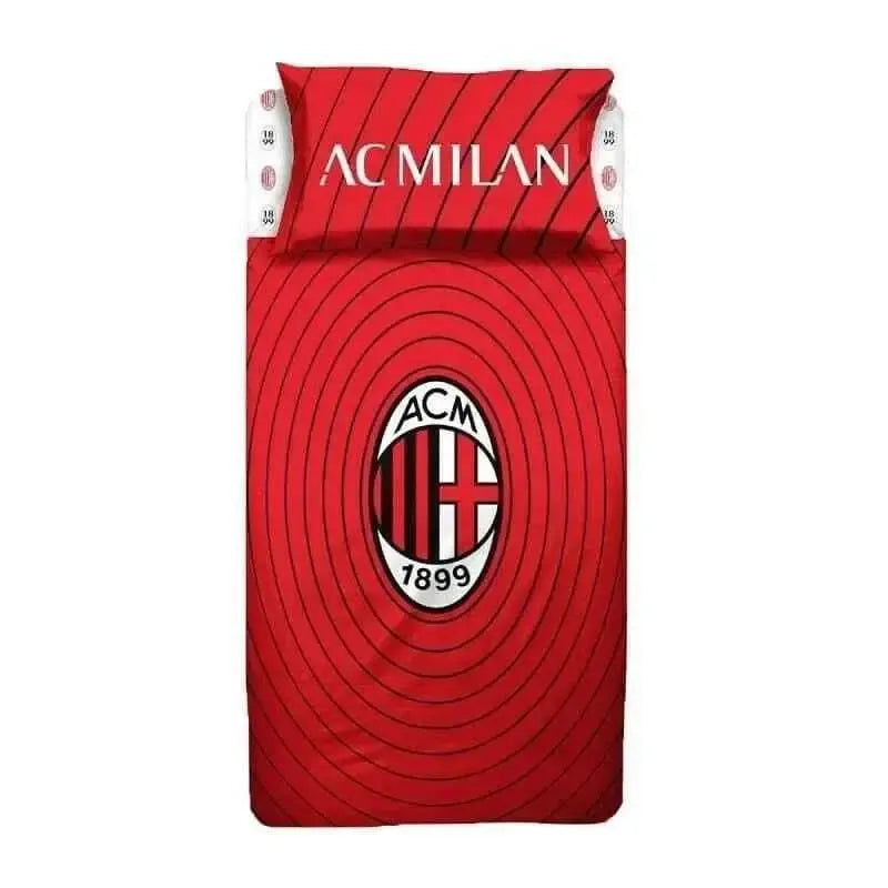 Completo lenzuola F.C. Juventus - A.C. Milan - F.C. Inter ufficiale letto singolo