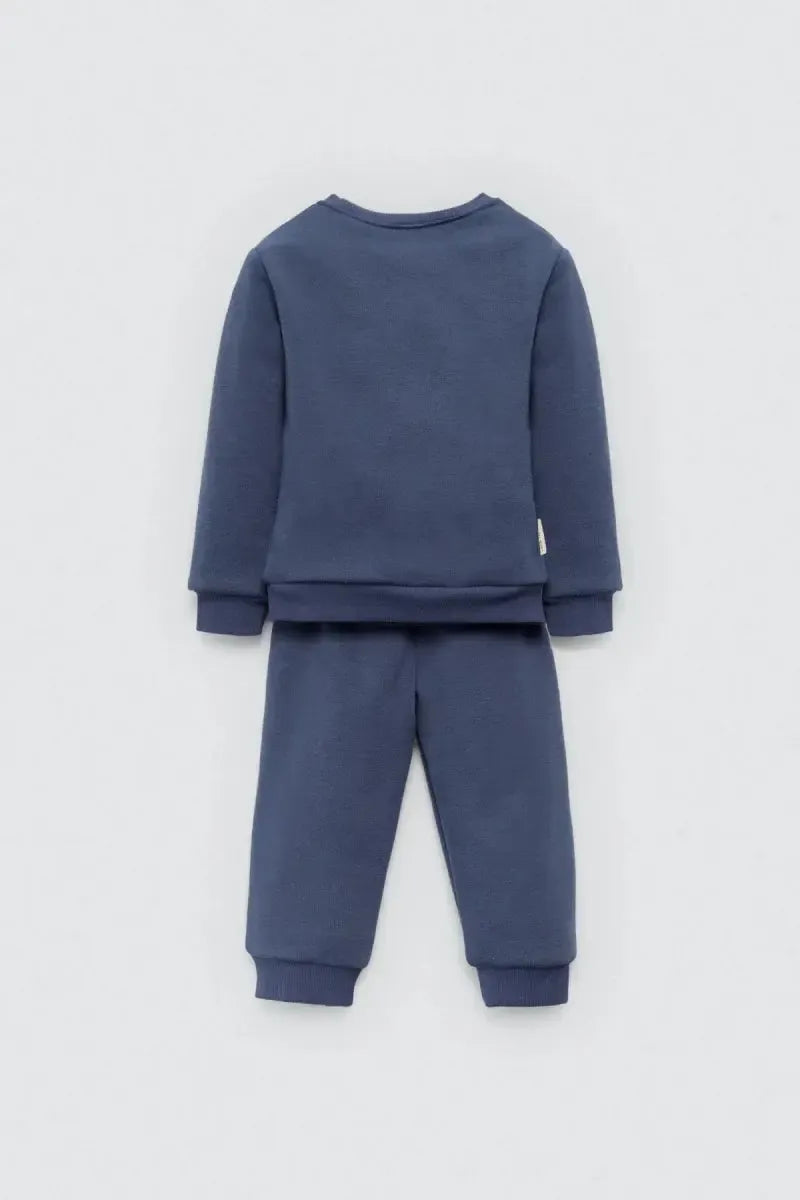 Completo neonato felpato Ysabel Mora 25612 Blu
