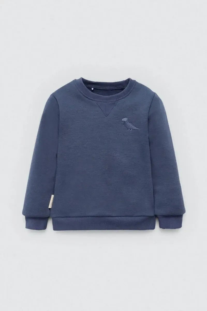 Completo neonato felpato Ysabel Mora 25612 Blu