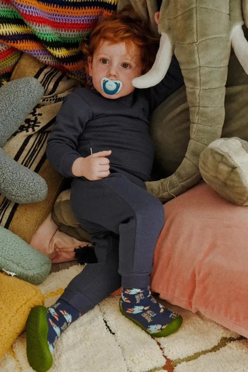 Completo neonato felpato Ysabel Mora 25612 Blu