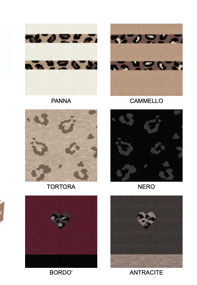 Confezione da 12 paia di calze donna in caldo cotone Meritex 3646 Elvira