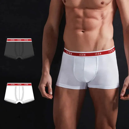 Confezione da 3 Boxer uomo ICON cotone bielastico IMU02
