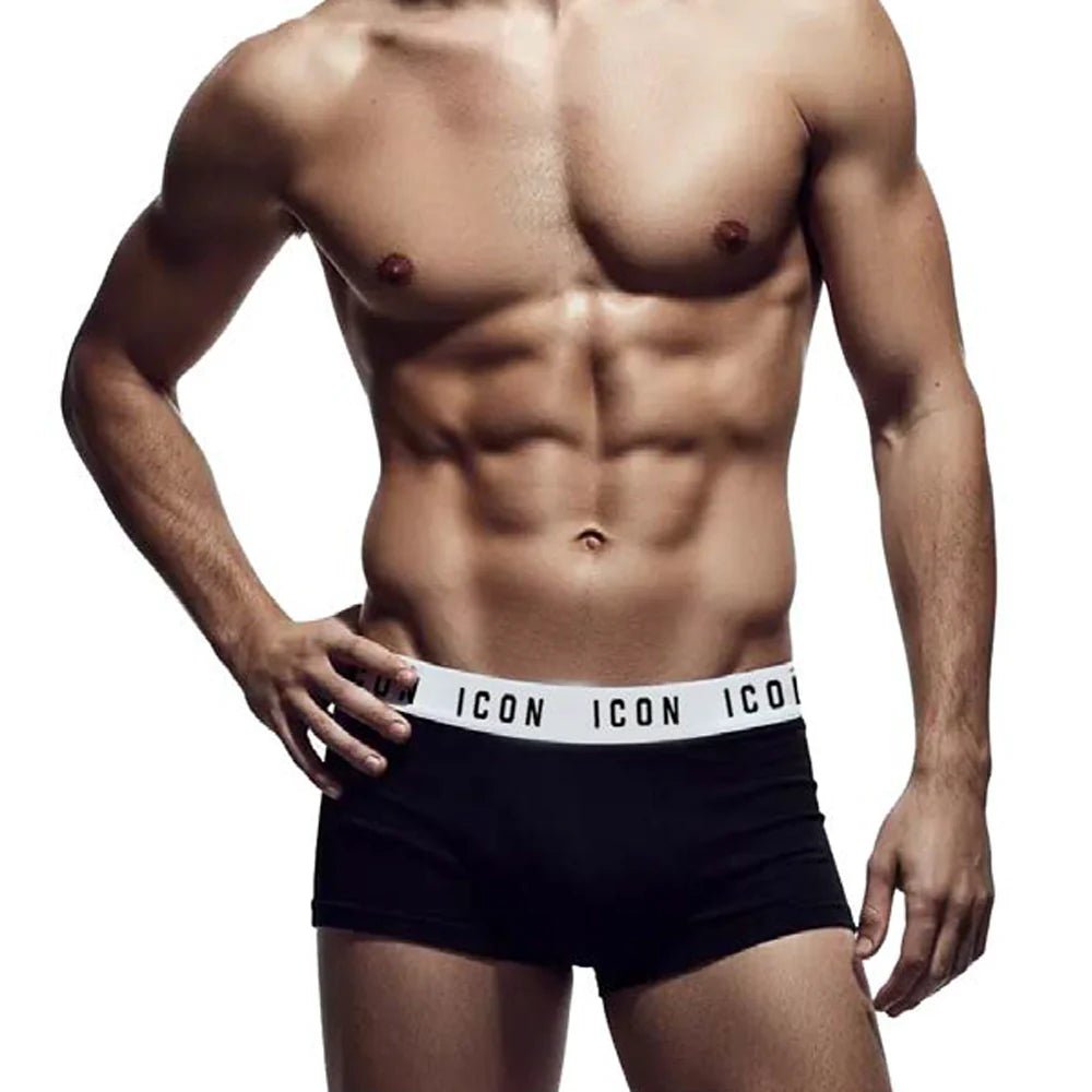 Confezione da 3 Boxer uomo ICON cotone bielastico IMU05