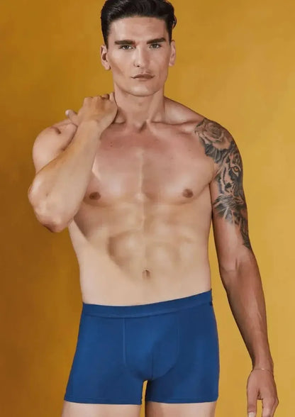 Confezione da 3 Boxer uomo Nazareno Gabrielli cotone bielastico NG427