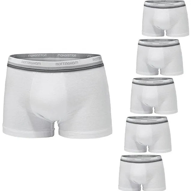 Confezione da 3 Boxer uomo Nottingham cotone bielastico rasato tinta unita BX80
