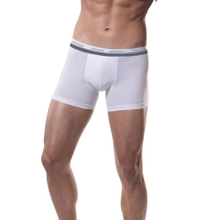 Confezione da 3 Boxer uomo Nottingham cotone bielastico rasato tinta unita BX80