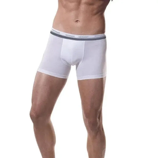 Confezione da 3 Boxer uomo Nottingham cotone bielastico rasato tinta unita BX80