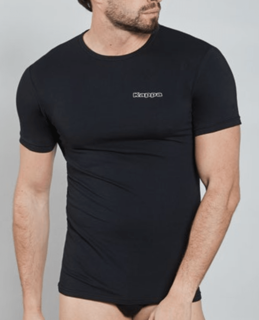 Confezione da 3 maglie uomo Kappa 100% cotone bielastico K1304