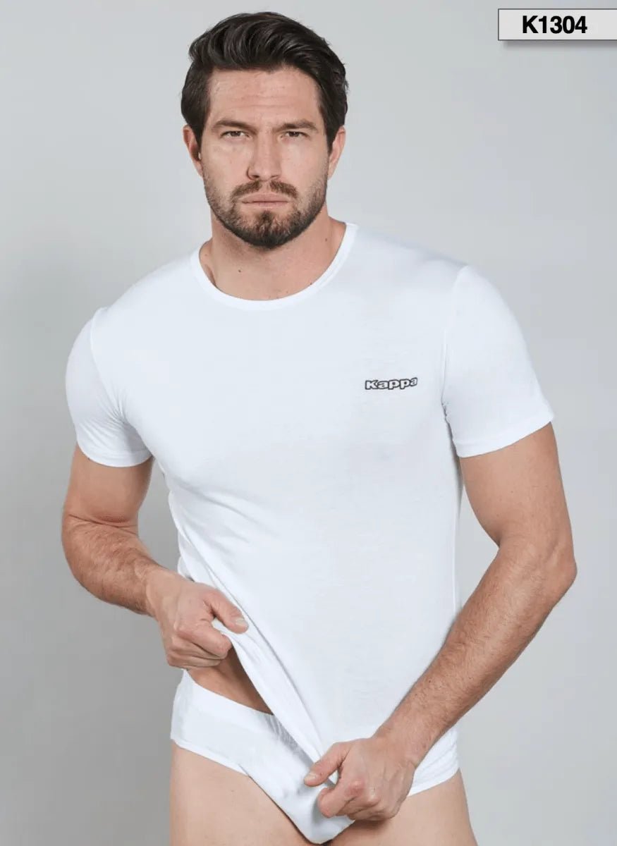 Confezione da 3 maglie uomo Kappa cotone bielastico K1304