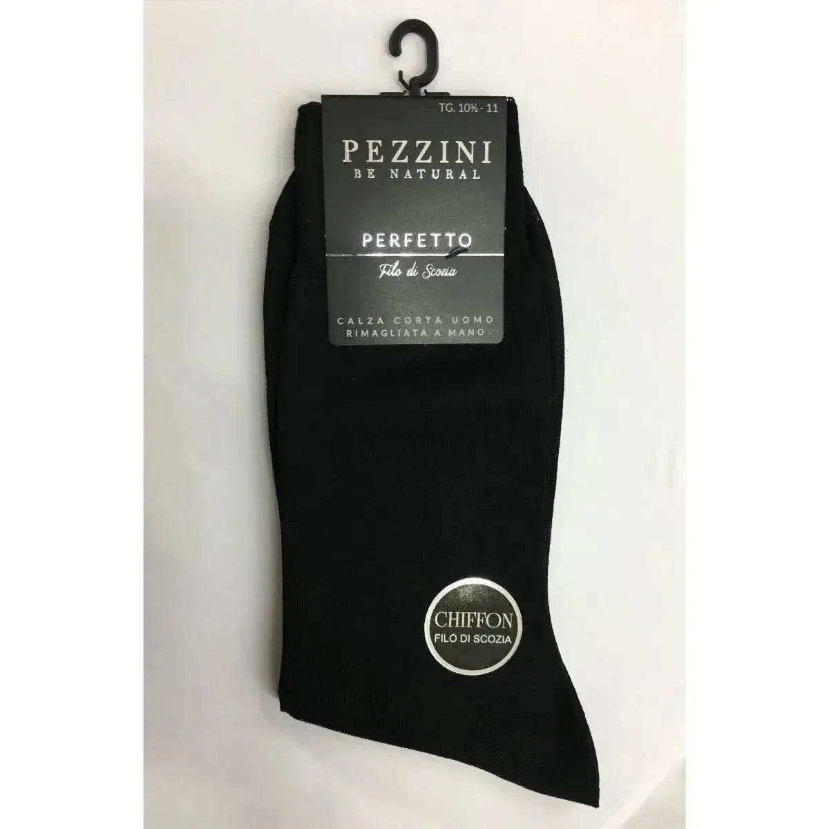 Confezione da 3 paia di Calze corte uomo Pezzini modello UCZ-Perfetto in filo di Scozia