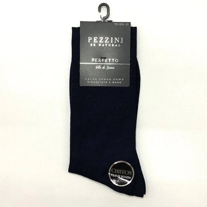 Confezione da 3 paia di Calze lunghe uomo Pezzini modello UGB-Perfetto in filo di Scozia