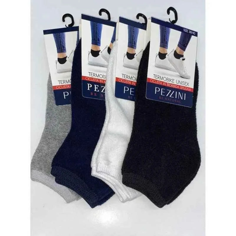 Confezione da 3 paia di calze ciclista uomo donna unisex Pezzini Termobike
