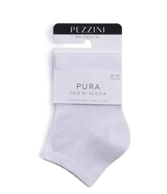 Confezione da 3 paia di calze donna Pezzini Pura in filo di Scozia