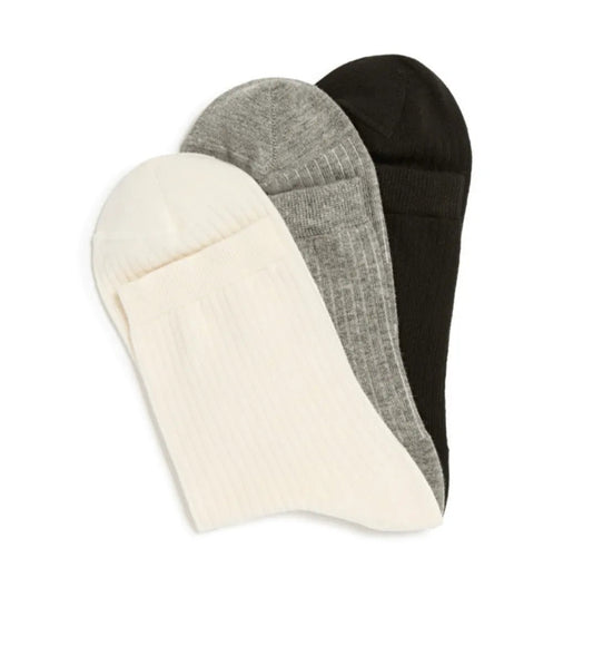Confezione da 3 paia di calze donna in caldo cotone Pezzini Be Natural DCZ-303 Costa