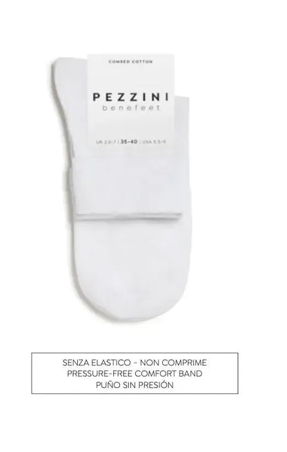 Confezione da 3 paia di calze donna risvoltina Pezzini in caldo cotone Relax DCZ-551