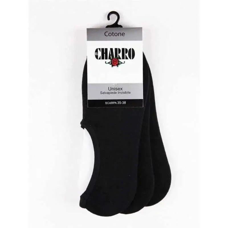 Confezione da 3 paia di calze fantasmino unisex uomo donna Charro Slot