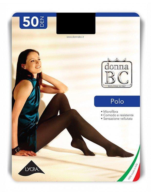 Confezione da 3 paia di collant microfibra Donna BC modello Polo 50 denari