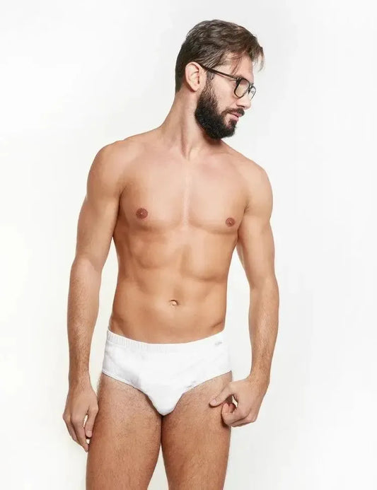 Confezione da 3 slip alto uomo Nottingham filo di scozia SA313