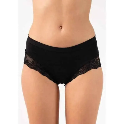 Confezione da 3 slip donna Jadea con riporti in pizzo 522