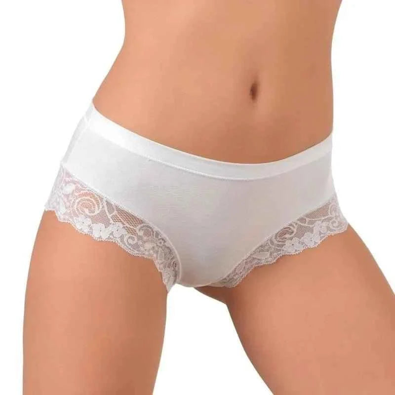 Confezione da 3 slip donna Jadea con riporti in pizzo 522