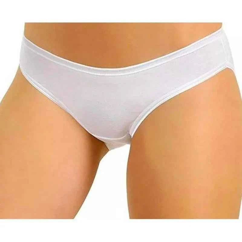 Confezione da 3 slip donna a vita bassa Jadea cotone bielastico rasato 7000