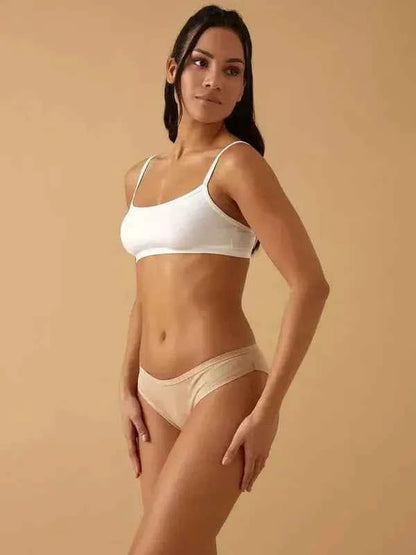 Confezione da 3 slip donna a vita bassa Jadea elasticizzato 785
